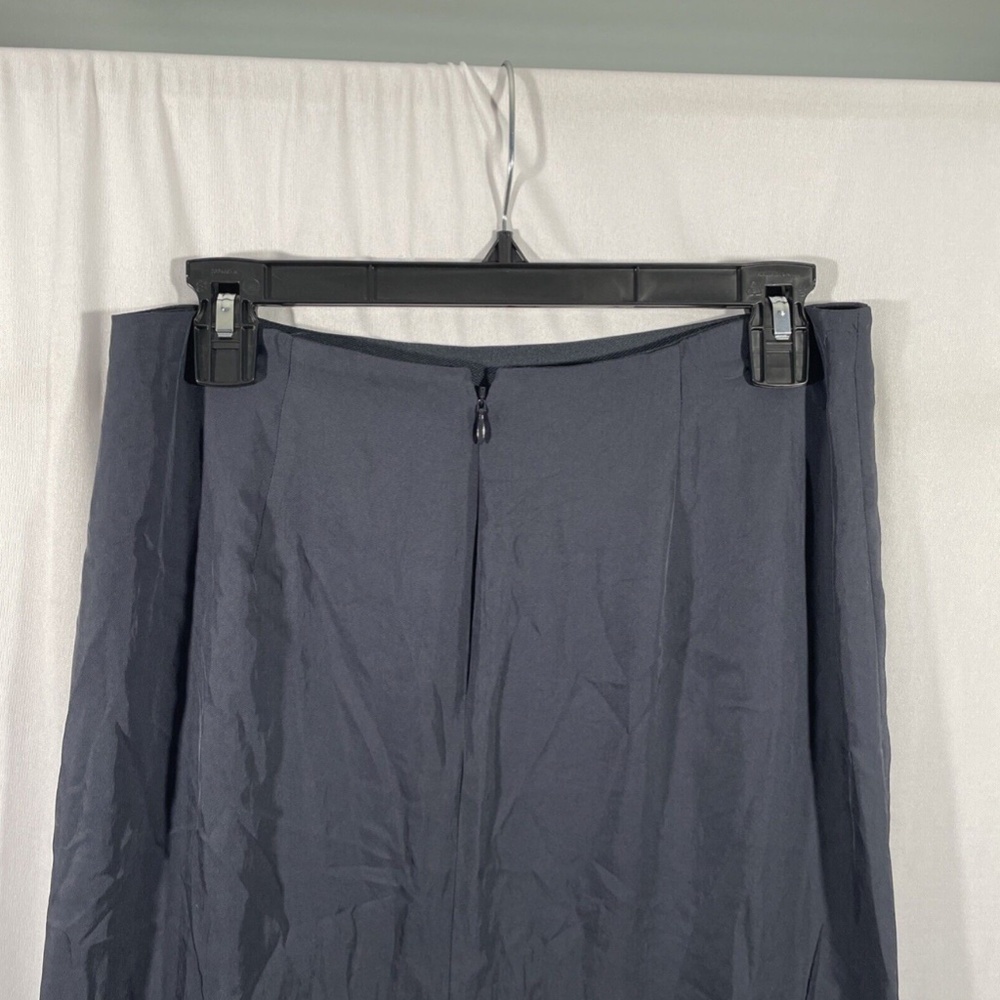 NWT $285 Vince [ 6 ] Wrap Midi Asymmetrical Skirt in Coastal‎ Blue - Picture 12 of 14